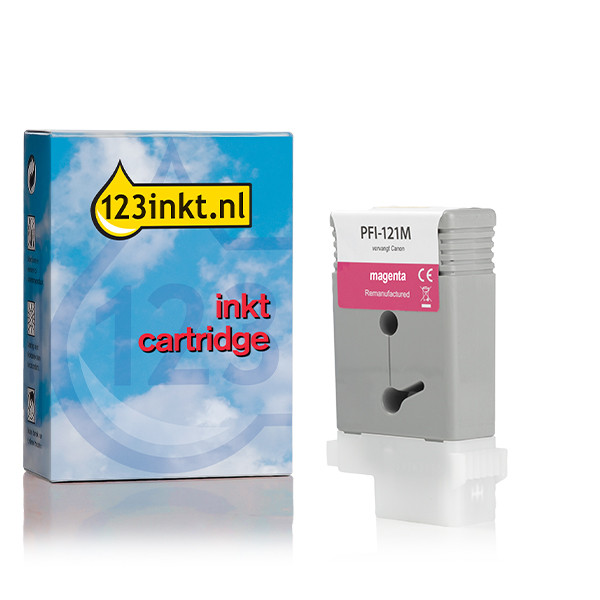 Canon PFI-121M inktcartridge magenta (origineel) 123inkt.nl